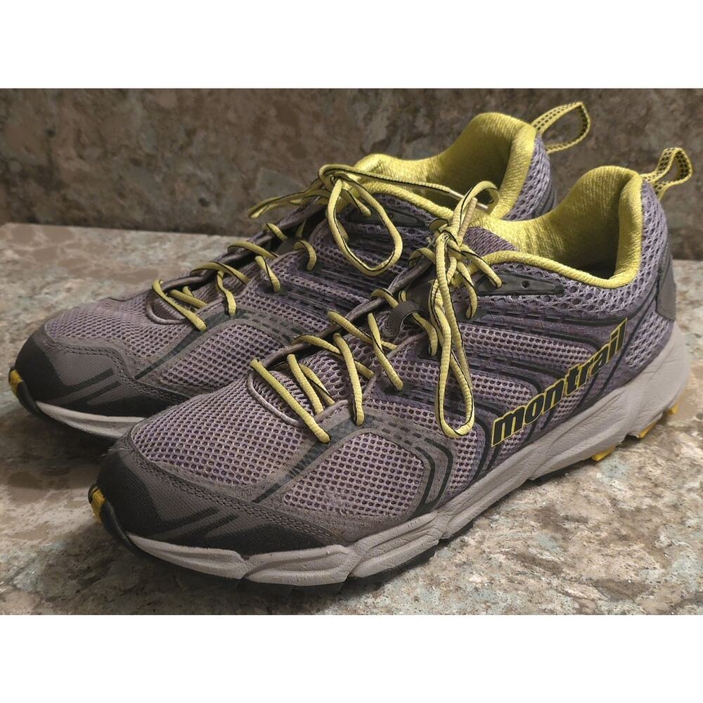 Columbia Montrail Fluid Foam Shoes Gray Fluid Guide Men's Size 13 Hiking Trail